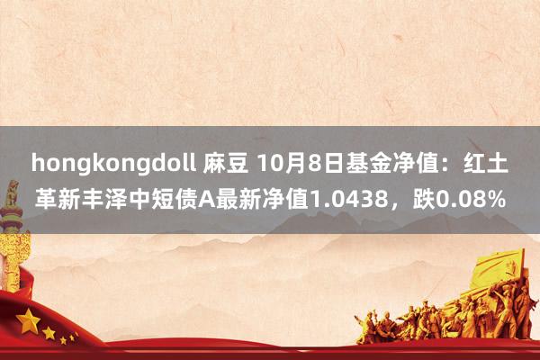 hongkongdoll 麻豆 10月8日基金净值：红土革新丰泽中短债A最新净值1.0438，跌0.08%