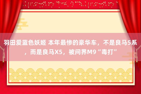 羽田爱蓝色妖姬 本年最惨的豪华车，不是良马5系，而是良马X5，被问界M9“毒打”