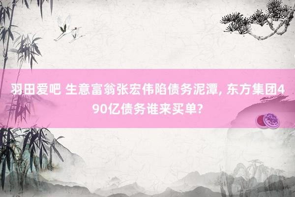 羽田爱吧 生意富翁张宏伟陷债务泥潭， 东方集团490亿债务谁来买单?