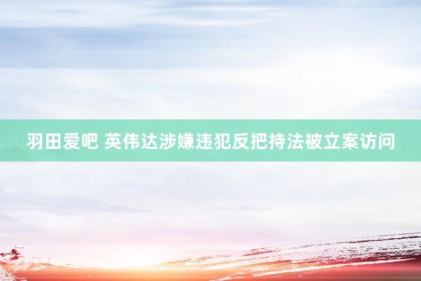 羽田爱吧 英伟达涉嫌违犯反把持法被立案访问