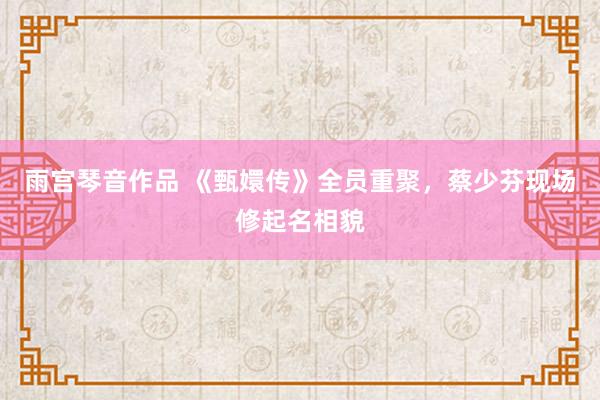 雨宫琴音作品 《甄嬛传》全员重聚，蔡少芬现场修起名相貌